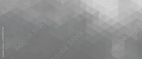 White triangle geometric pattern background, Geometric background made of triangles, Abstract geometric background. Vector 3d illustration