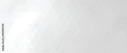 White triangle geometric pattern background, Geometric background made of triangles, Abstract geometric background. Vector 3d illustration