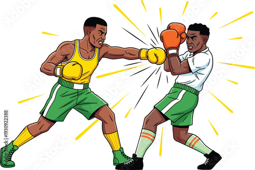 Boxers Fighting Competition Strategy