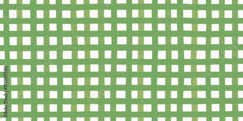 A vibrant green grid pattern with a subtle texture and soft lighting. isolated on white background, Vector, illustration