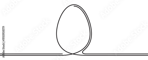 Continuous line loop graphic design element symbolizing a dynamic path, endless journey, and interconnectedness in modern art.