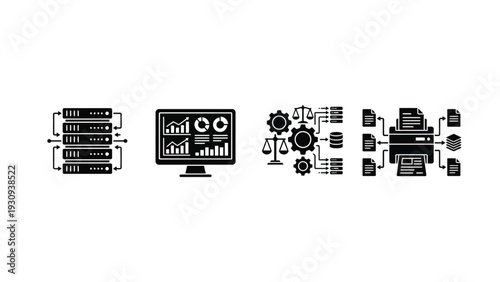 Server Room Network Infrastructure Diagram