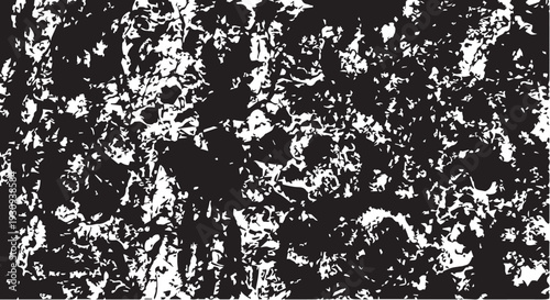 Aged Weathered Mossy Stone Surface