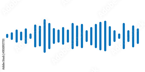 Voice Message Sound Wave Icon