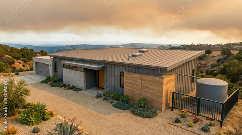 Modern Flame Resistant Home in California