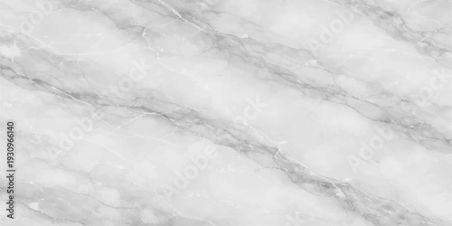 Abstract white marble texture background with a pattern of frozen snow and blue winter sky clouds