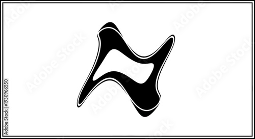 Vector illustration of a dental icon set featuring a tooth symbol and black silhouette design for art and fashion