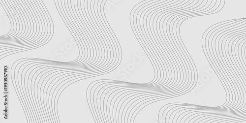 Abstract vector background with black wavy lines. suit for banners in bussines, website illustration eps10