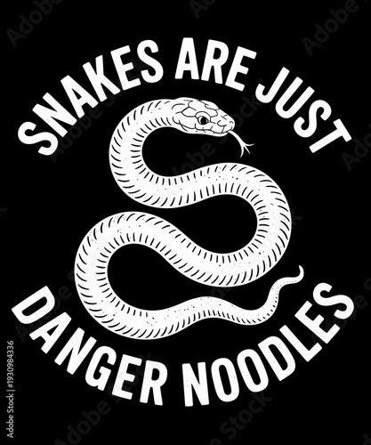 Funny Snake are Just Danger Noodles