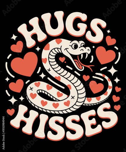 Hugs and Hisses Funny Snake