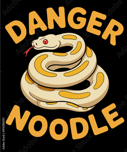 Funny Danger Noodle Snake Boys Snakes Meme Snek Ball Python