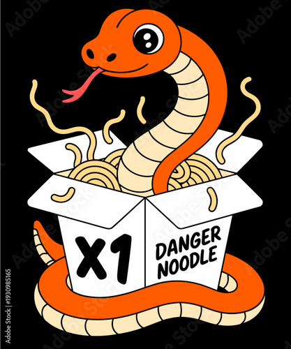 Danger Noodles Snake Ball Python Reptile Snakes Meme Snek