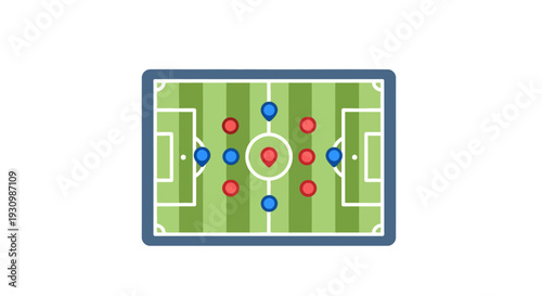 Soccer Team Formation Tactics.