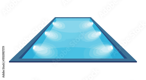 Swimming Pool Water Surface.