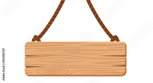 Wooden Object on Strap.