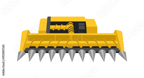 Yellow Heavy Duty Ripper.