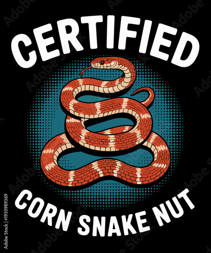 Certified Corn Snake Owners Funny Snake Lover
