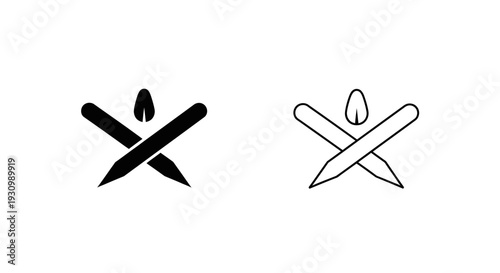 No smoking signs and symbols for advertising and marketing campaigns Vector