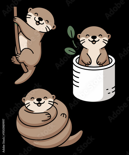 Funny Python Snake Cute Playing