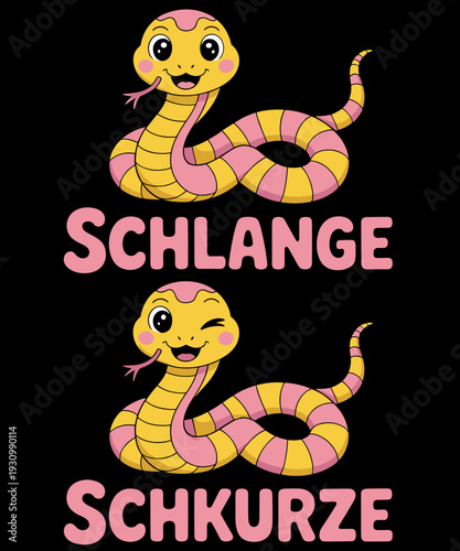 Snake Pun Funny Joke Flat Joke