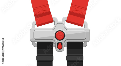 Car Seat Belt Buckle.