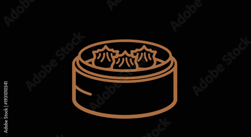 Cylindrical Container with Brown Contents.