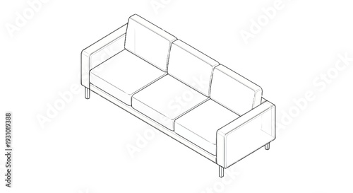 Transparent plastic sofa with four seats couch furniture