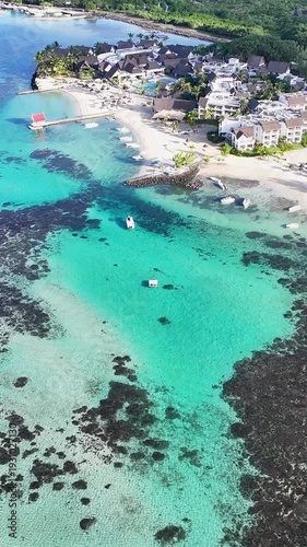 Pointe D Esny Beach At Port Louis In Mauritius Island Mauritius. Indian Ocean Beach. Africa Background. Port Louis At Mauritius Island. Tourism Landscape. Nature Seascape. Outdoors Travel.