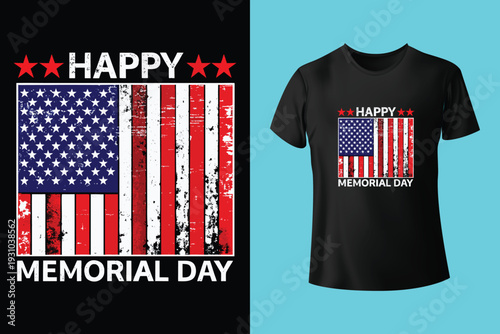 In Memory Of those who Belived it was better to die on their feet then to live on their knees | Memorial day t-shirt design Vector