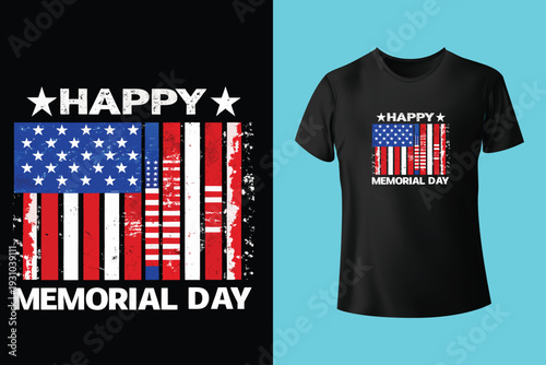 In Memory Of those who Belived it was better to die on their feet then to live on their knees | Memorial day t-shirt design Vector