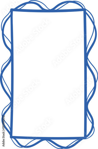 Handdrawn Scrapbook Frame