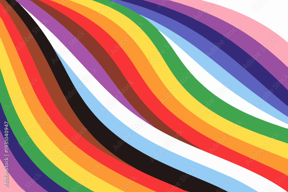 Fototapeta premium Colorful Lines Background Image