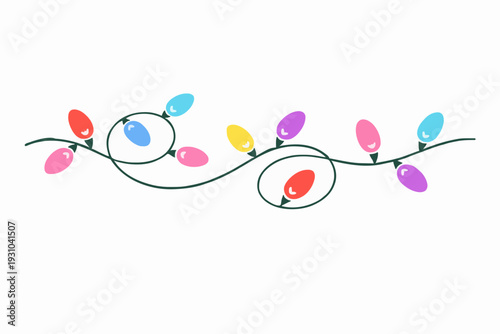 Simple Colorful Lights Strand