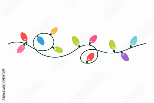 Simple Colorful Lights Strand