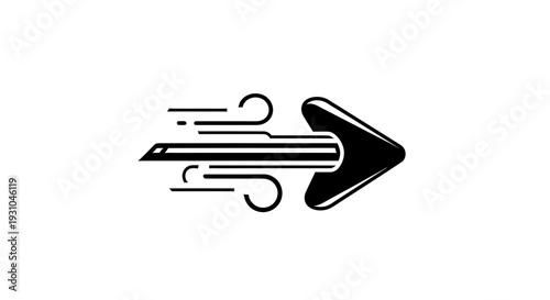 Fast Forward Arrow Icon: Speed, Motion, and Progress