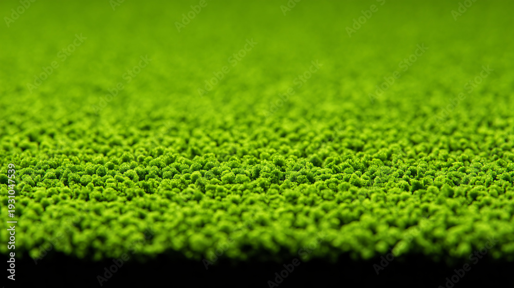 Fototapeta premium Lush green moss covering forest floor in soft natural light