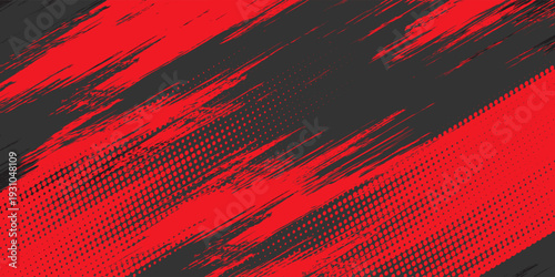 black red dragon decal brush fire volcano lava sakura Asia Japan anime style illustration sporty background banner style illustration. modern