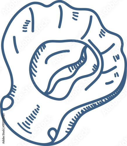 Oyster Seafood Sketch