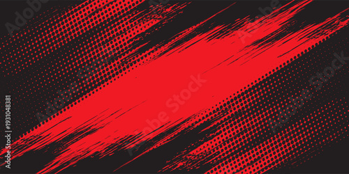 black red dragon decal brush fire volcano lava sakura Asia Japan anime style illustration sporty background banner style illustration. modern