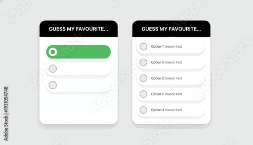 Mobile phone quiz application interface with multiple choice options.