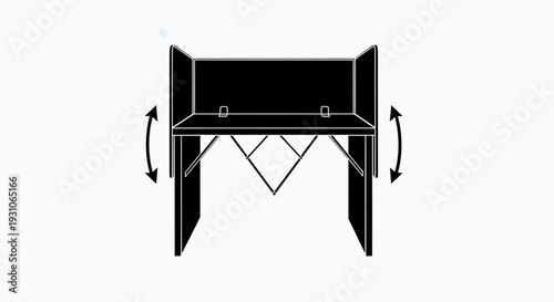 Adjustable Desk Divider Panels for Office Cubicle Workstation