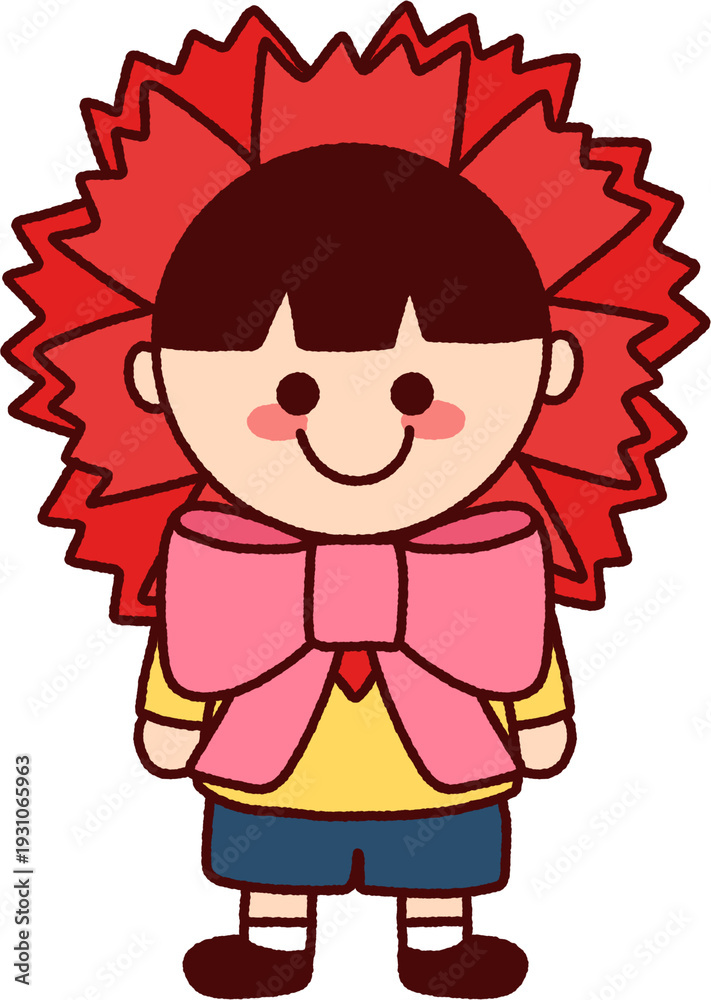 Obraz premium 스승의날 어버이날 어린이