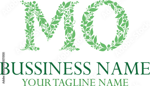 MO M mo initial logo | initial based abstract modern minimal creative logo, vector template image. luxury logotype logo, real estate homie logo. typography logo. initials logo