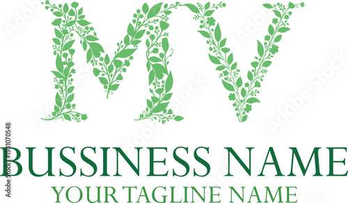 MV M mv initial logo | initial based abstract modern minimal creative logo, vector template image. luxury logotype logo, real estate homie logo. typography logo. initials logo