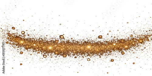 Abstract grunge gold textured background vector illustration