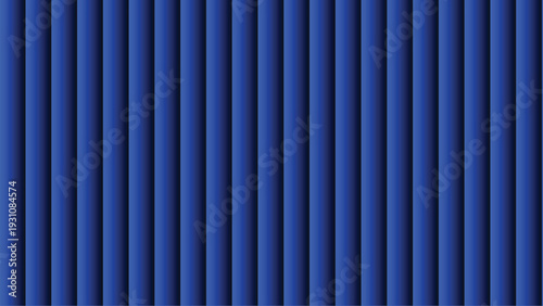 A vibrant blue background with thin vertical stripes pattern