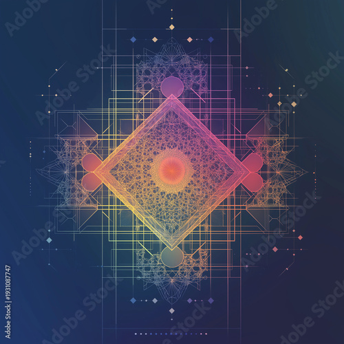 abstract geometric background