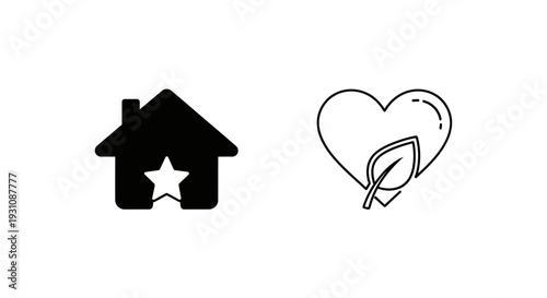 Home sweet home with love and care always available here Vector