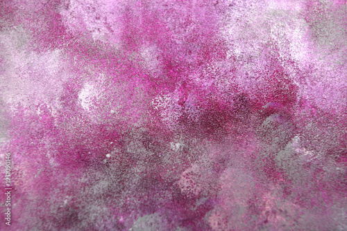 Art background of white stains on a red background