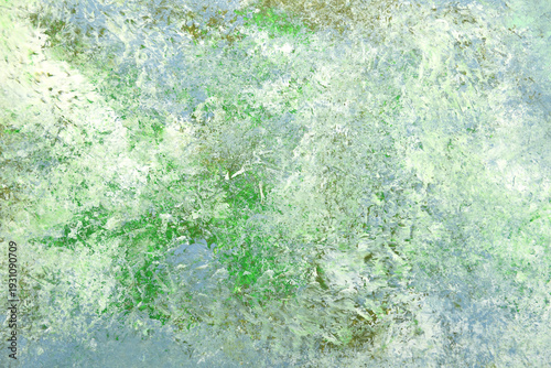 dirty art background in green colors